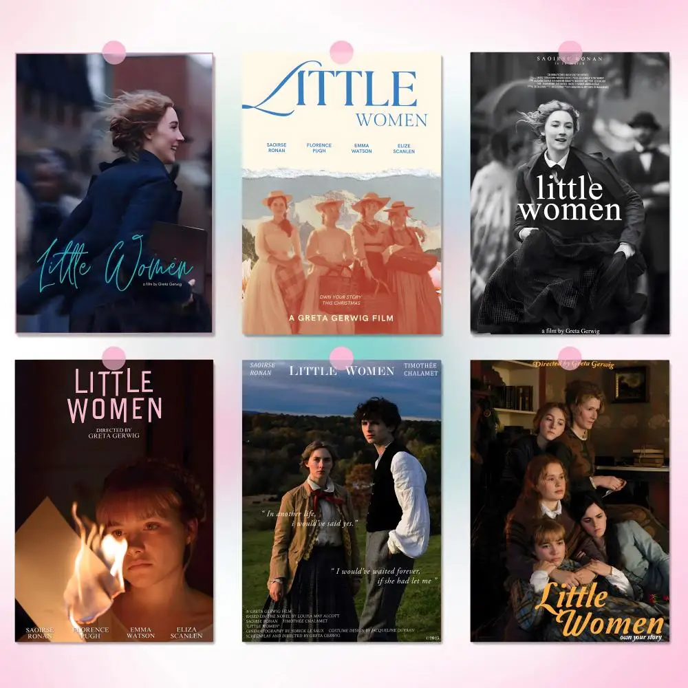 Little Women Movie-Inspired Cozy Lounge Setup Warm Ambient Quick Room Upgrade Relaxed Living Space Lift Poster