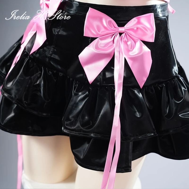 이렐리아 H 애니메이션 발로란트 클로브 코스프레 의상 클로브 밴드 드레스 여성 할로윈 의상