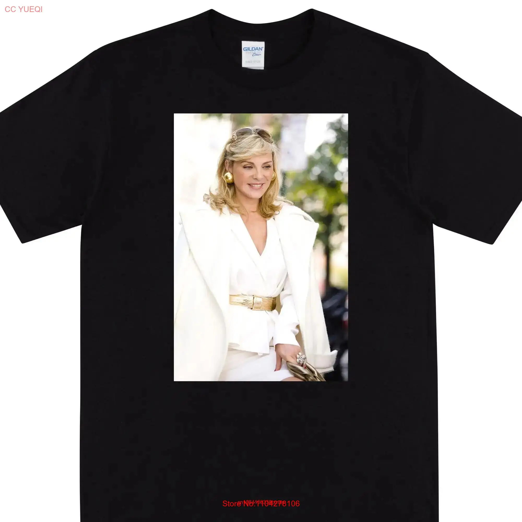 SAMANTHA JONES T Shirt From SATC Carrie Charlotte Miranda Retro With Picture For 90s Women long or short sleeves