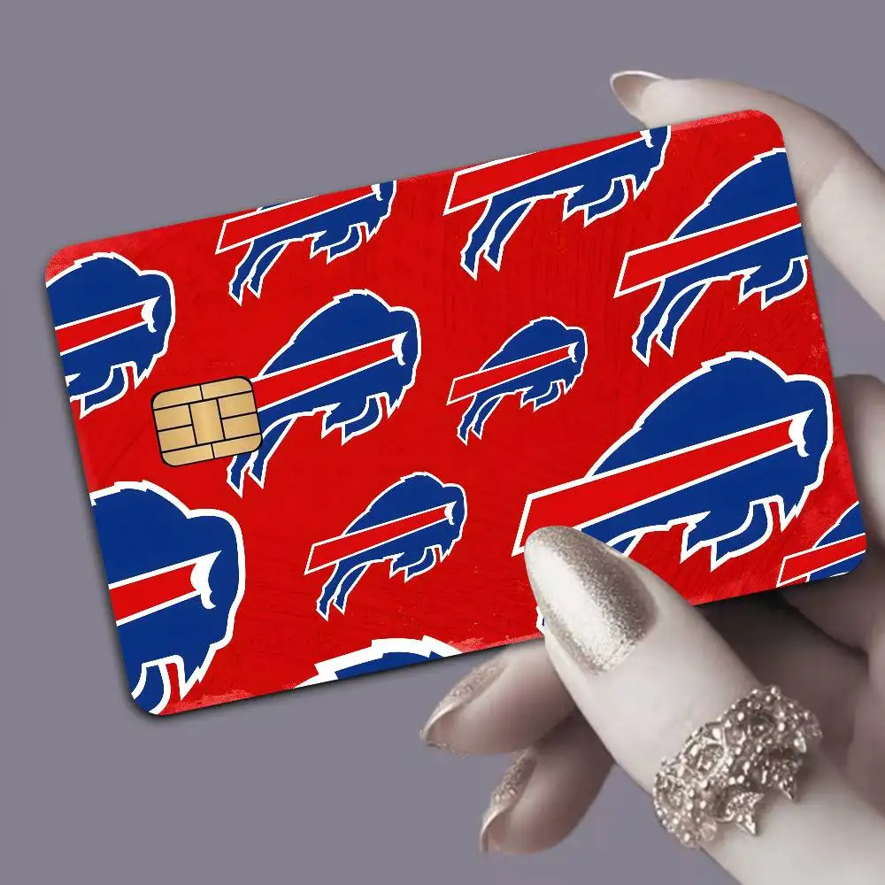 Cooler B-BuffaloS-B-BillS Anime Frontcover-Folienaufkleber für Kredit- und Debitkarten mit Kleinem und Großem Chip – Detail 14