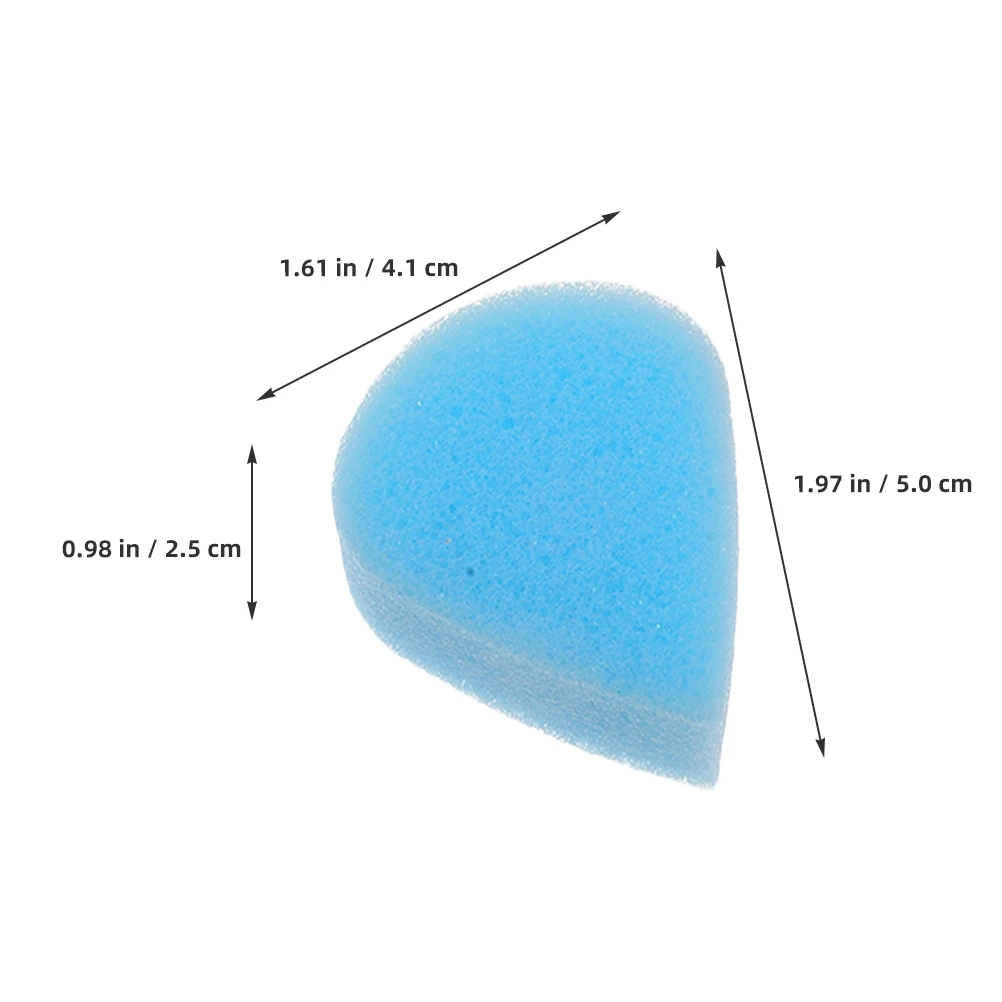 12Pcs Face Paint Sponges Water Drop Shaped Soft Sponges for Art Class Halloween Body Painting Face Painting Supplies