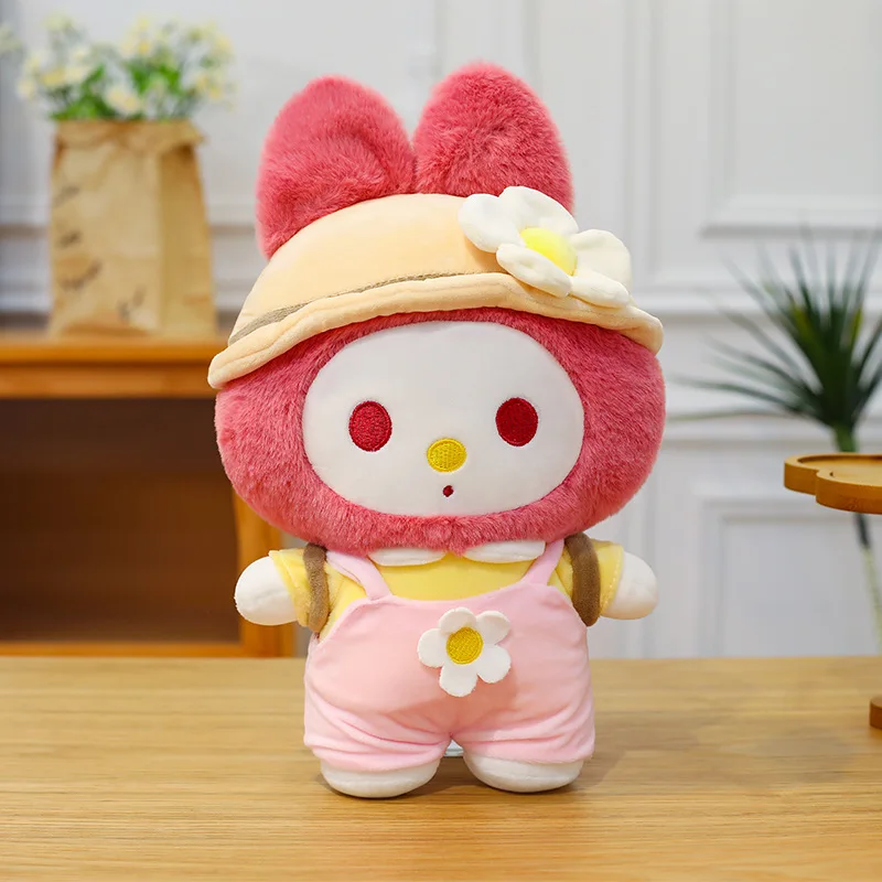 Kawaii Sanrio Hello Kitty Cinnamoroll My Melody Knuffel Kuromi Gevulde Pop Anime Leuke Kinderen Verjaardag Kerstcadeau voor Kinderen
