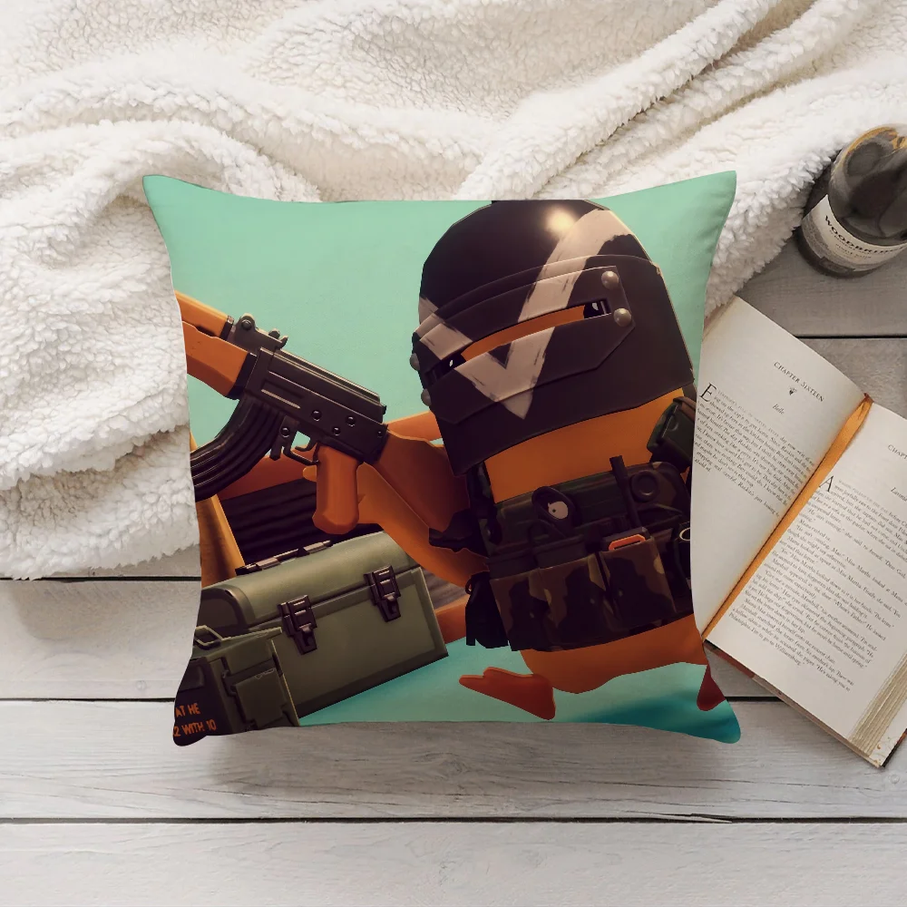 لعبة الهروب الإلكتروني من Duckov كيس وسادة ديكور المنزل غطاء وسادة مناسب لغرفة النوم وأريكة مكتب السيارة #5