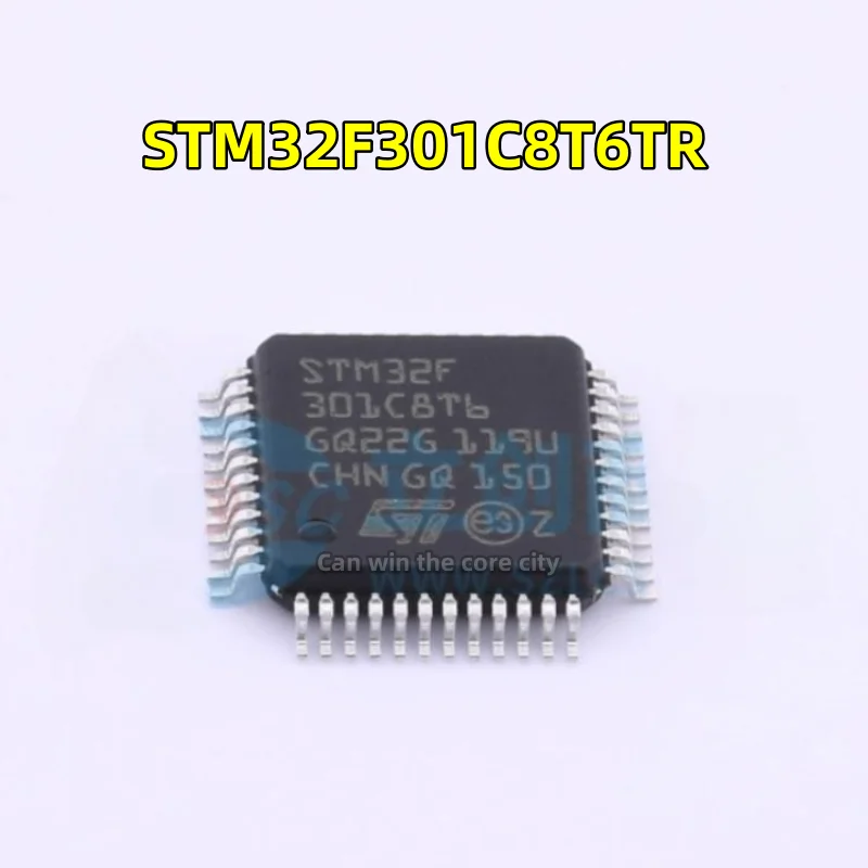 10 pieces Original STM32F301C8T6TR STM32F301C8T6 LQFP-48 32-bit microcontroller chip