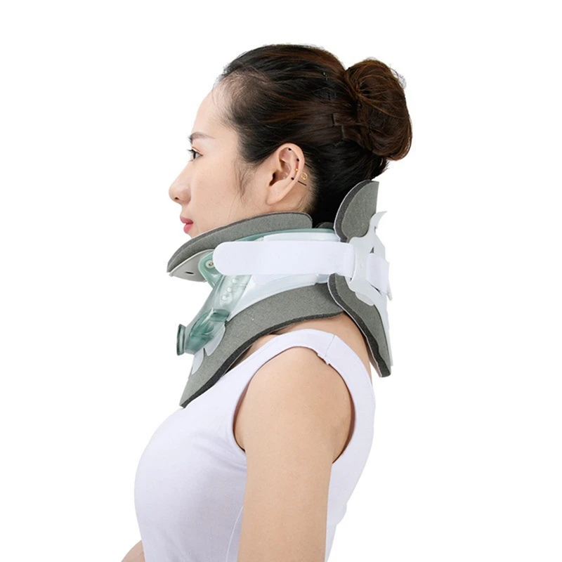 Cervical Traction Device Neck Corrector Cervical Collar Neck Stretch Protector Spine Fixation Support Brace Neck Braces