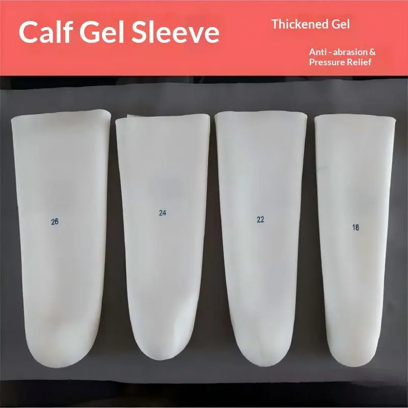 1pc-prosthetic-gel-socks-below-knee-amputation-stump-protection-sleeve-cross-reinforced-thick-random-colors