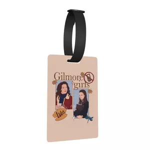 Gilmore Girls Graffiti Luggage Tags Suitcase Accessories Travel Baggage Boarding Tag Label Holder ID Name Address