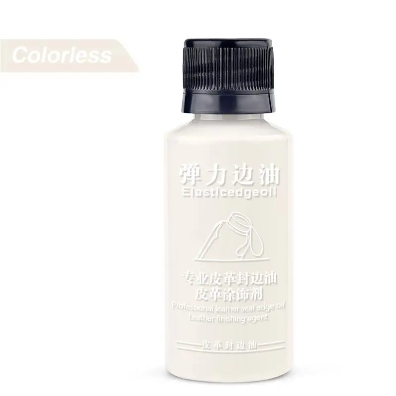 30ml matte elastische Kanten versiegelung Öl Leder farbe DIY Leder kanten farbe Lederwaren Renovierung Trimm kanten versiegelung pigment