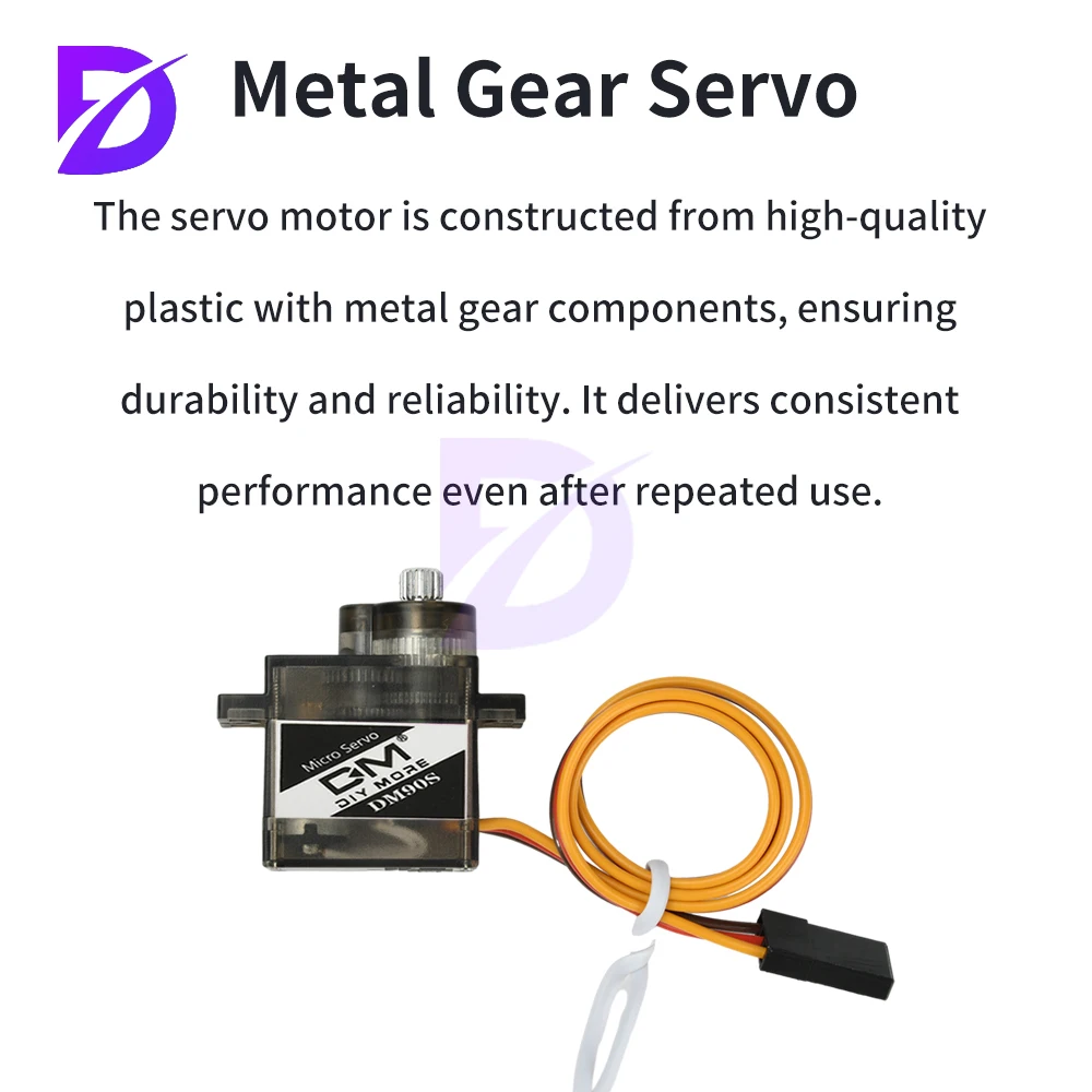 

1-10 PCS MG90S Servo for RC Airplanes Fixed Wing Airplane Model Telecontrol Airplane Toy Mini Servo Moto 180 Degree