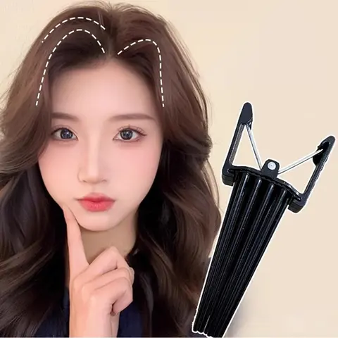 새로운 간단한 푹신한 머리핀 컬링 뿌리 높은 자연 푹신한 헤어 클립 여성 헤어 컬러 헤어 컬러 스타일링 푹신한 도구 빗