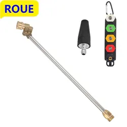 Car Wash Gun Extension Wand Lance For some of Karcher Pro HD/ HDS pressure washer (standard M22-Male outlet)