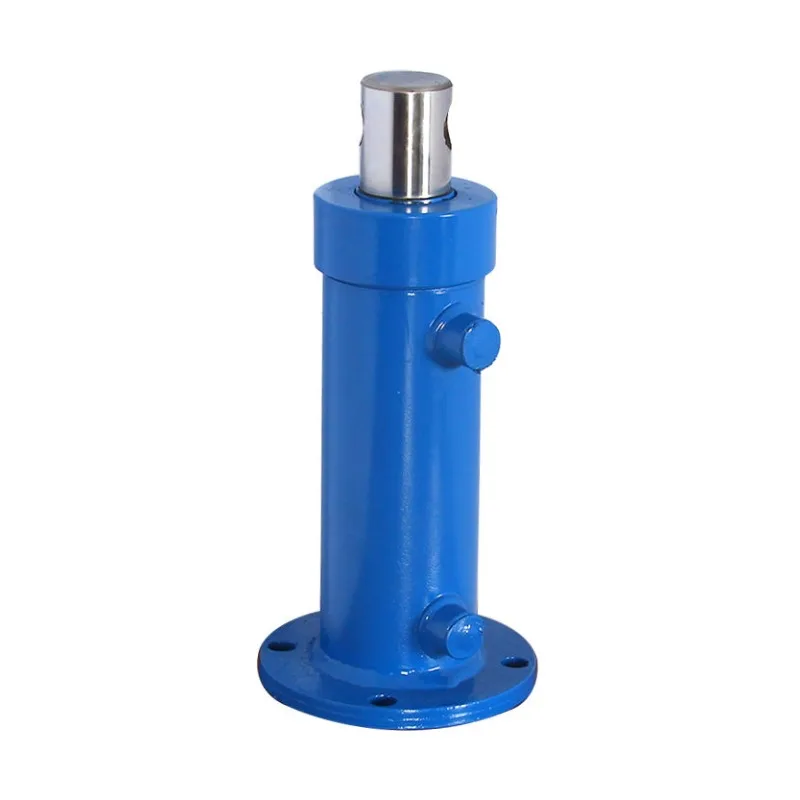 20톤 맞춤형 양방향 상하 플랜지 실린더 FA 125 리프팅 오일 상단 걸이식 다리 지지 잭