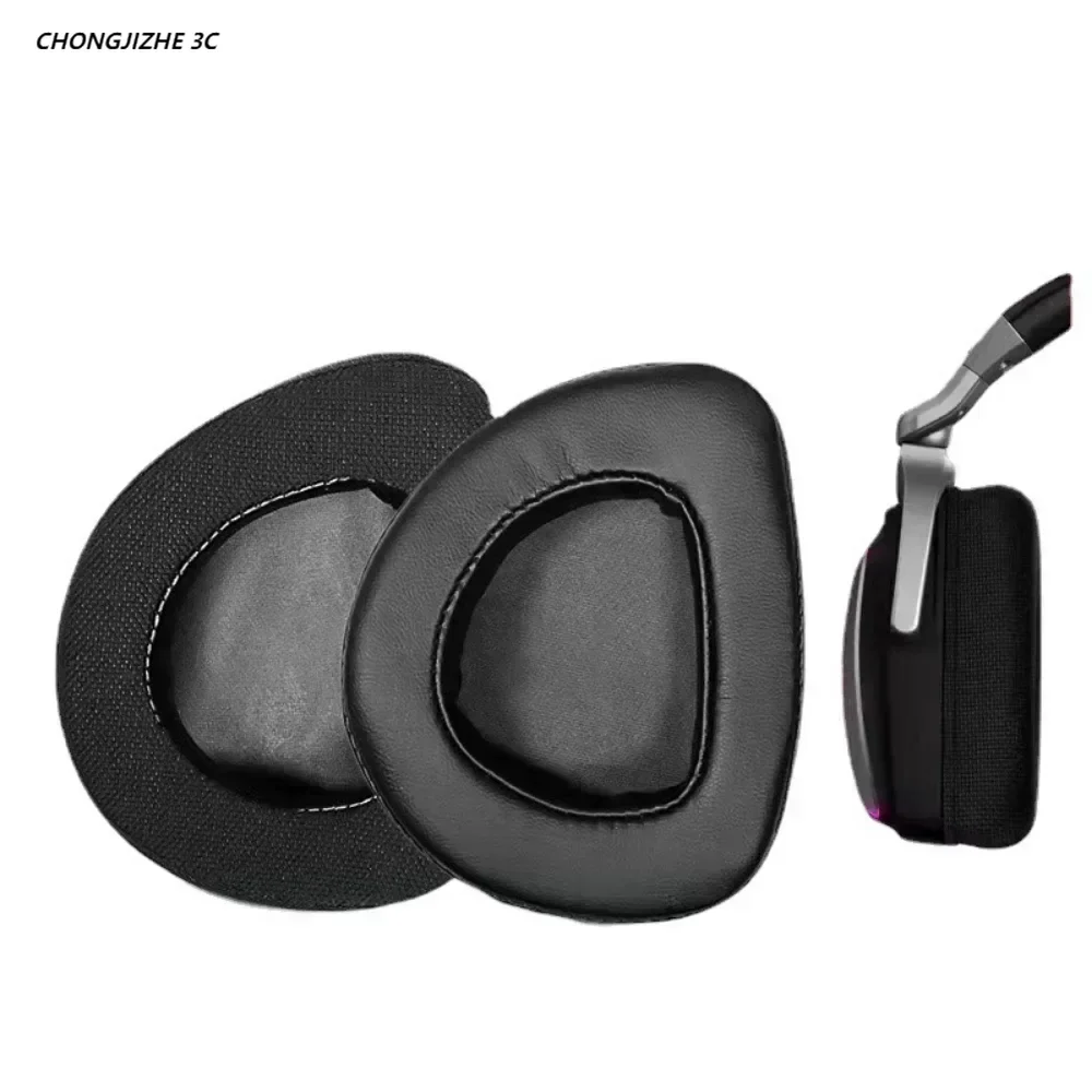 

Replacement protein skin/mesh fabric Ear Pads Cushion Suitable for ASUS ROG Player Country Prism Delta Headphone Headset EarPad