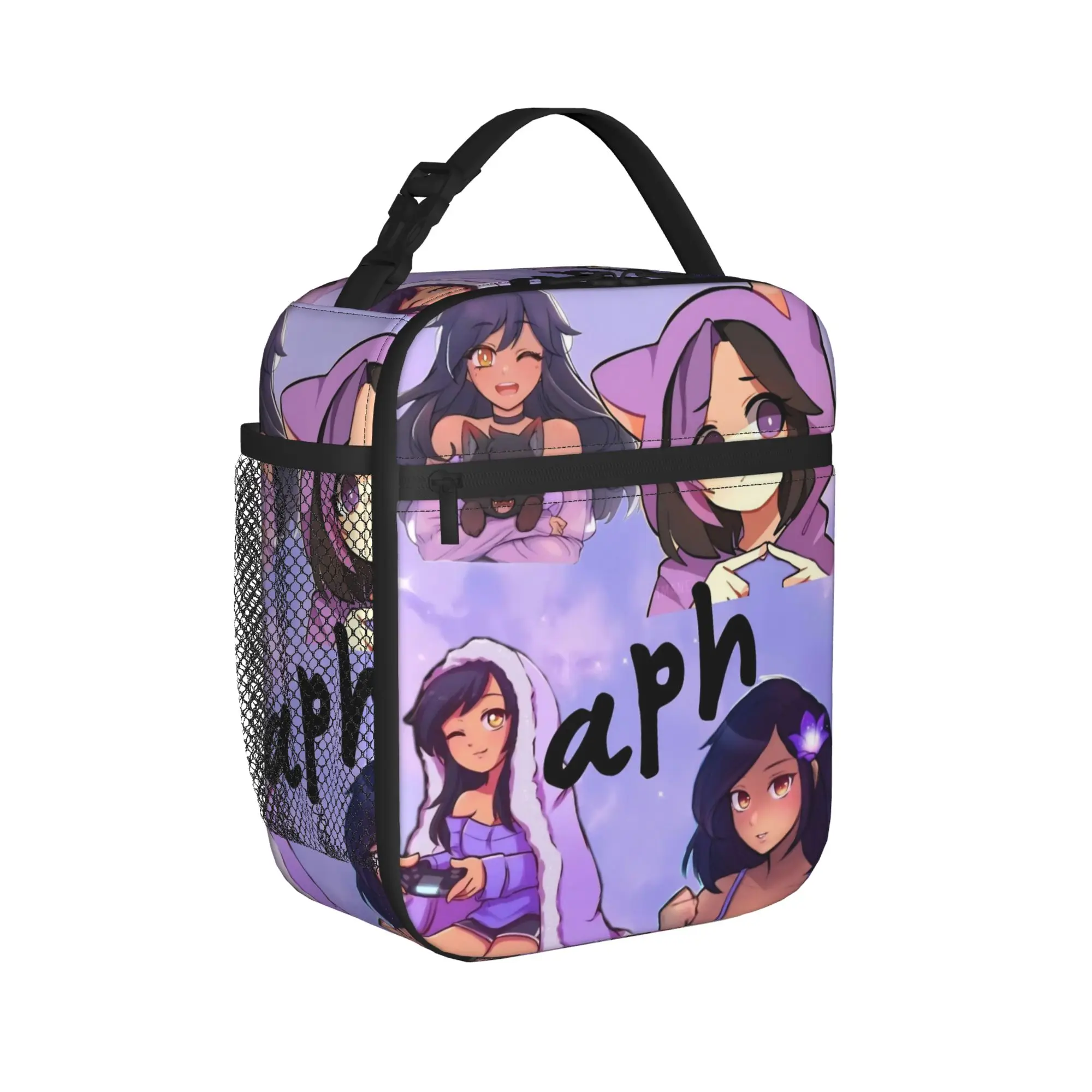 Insulated Lunch Bags A-Aphmau Cartoon Merch  Storage Food Box New Arrival Cooler Thermal Bento Box For School