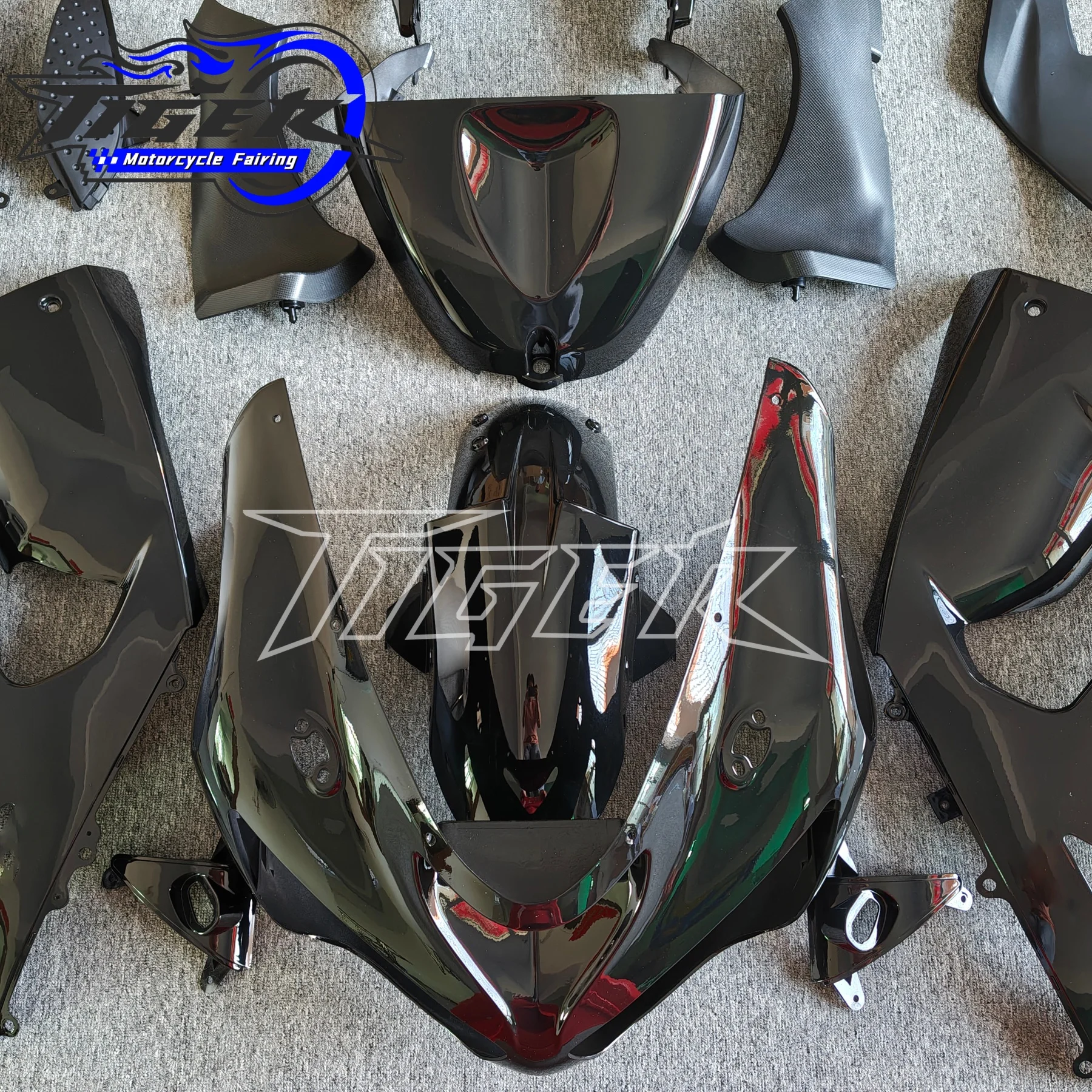 

New ABS Plastic Shell Motorcycle Fairing kit Fit For Kawasaki Ninja ZX6R 636 ZX-6R 2005 2006 05 06 Custom Full Fairings Bodywork