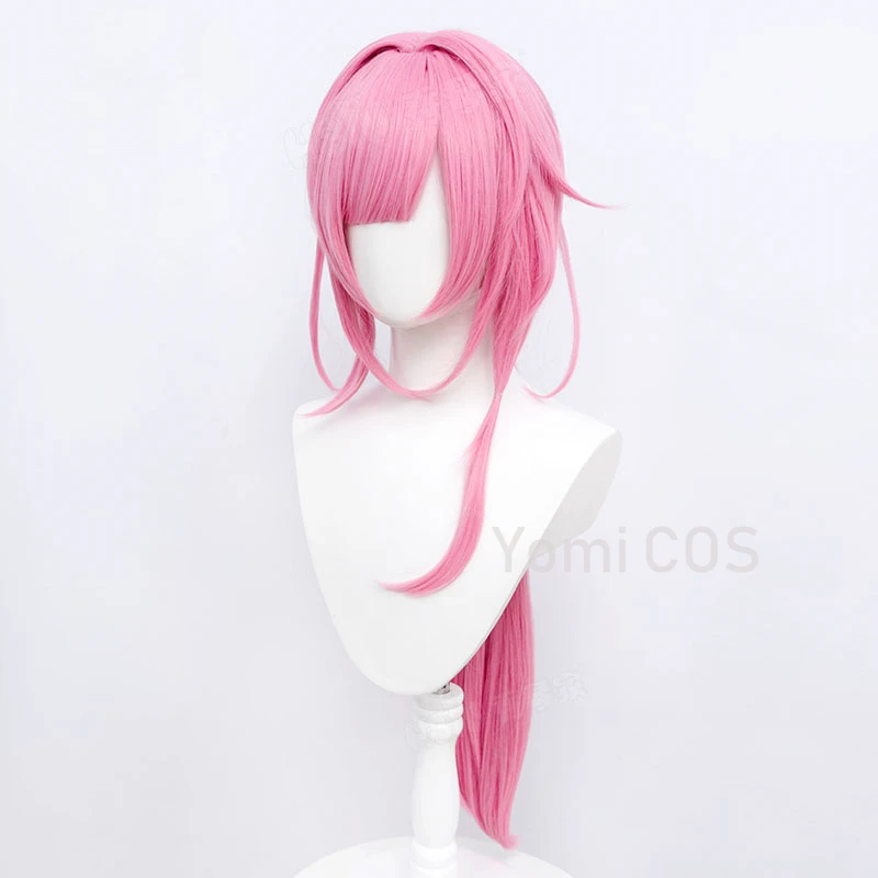 Elysia Cosplay Bộ Tóc Giả Anime Honkai Tác Động 3 Hồng Tóc Xoăn Dài Cách Điệu Tổng Hợp Tóc Giả Giá Rẻ Tóc Giả Bộ Đội Mũ Quốc Tai cos Đạo Cụ