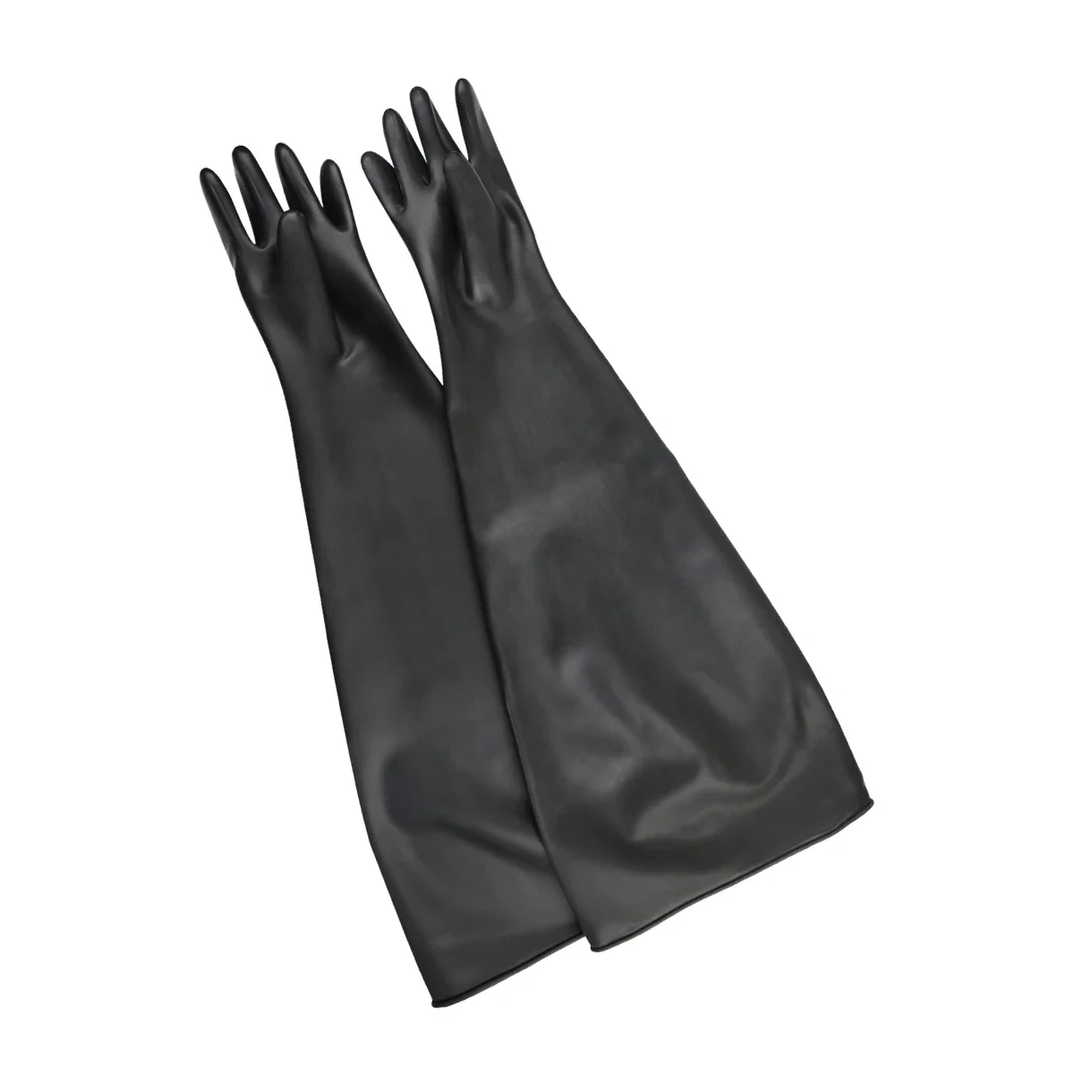 SIZA 화학 내성 방수 드라이 박스 안전 장갑 박스 장갑 롱암 부틸 아이솔레이터 장갑