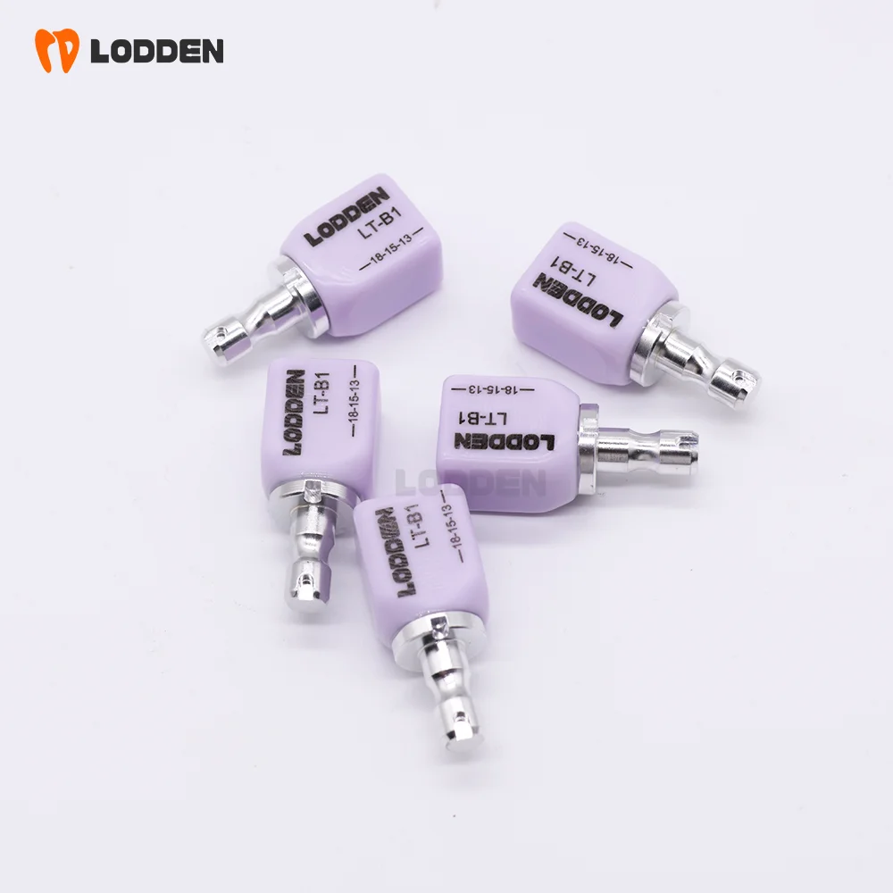 5Pcs/box LT/HT A1 A2 A3 Lithium Disilicate for CAD CAM Glass-matrix Ceramics Blocks Cubes Sirona Cerec Milling System