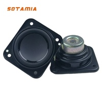 SOTAMIA 2Pcs 1.75 Inch HIFI Full Range Audio Speaker 47x43mm 3 Ohm 5W Waterproof Loudspeaker for JBL Go3 Bluetooth Speakers