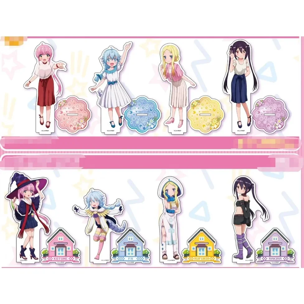 

Game Hinatsuki Mikan Yoshida Yuko Chiyoda Momo Lilith Acrylic Stand Doll Anime Figure Model Plate Cosplay Toy for Gift