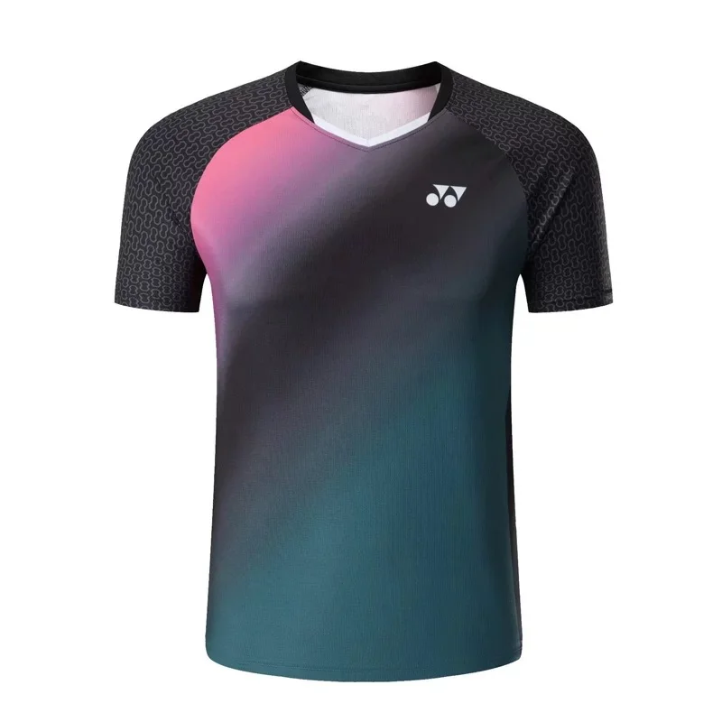 

Yonex New Badminton Clothing Tops for Men and Women Quick-drying Breathable Sweat-absorbent Thin Short-sleeved T-shirt