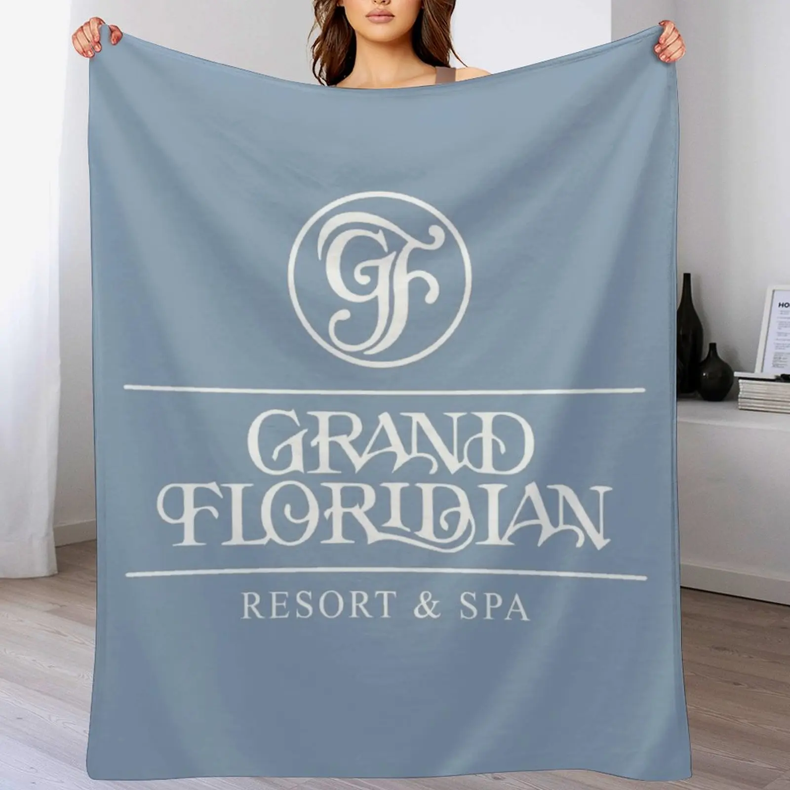 Grand Floridian Resort & Spa II Throw Blanket Travel Weighted Furrys Blankets