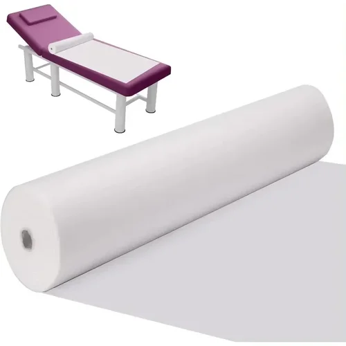 50 Uds. Sábanas desechables para colchón de masaje de Spa, sábanas de masaje para salón, reposacabezas no tejido, rollo de papel, cubierta para mesa, suministro de tatuaje