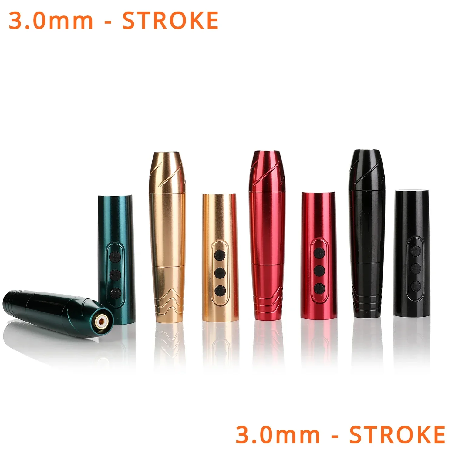 3.0mm-stroke High Capacity Battery Digital Tattoo Machine Rechargeable Wireless Pen Rotary Pen 1800mAh