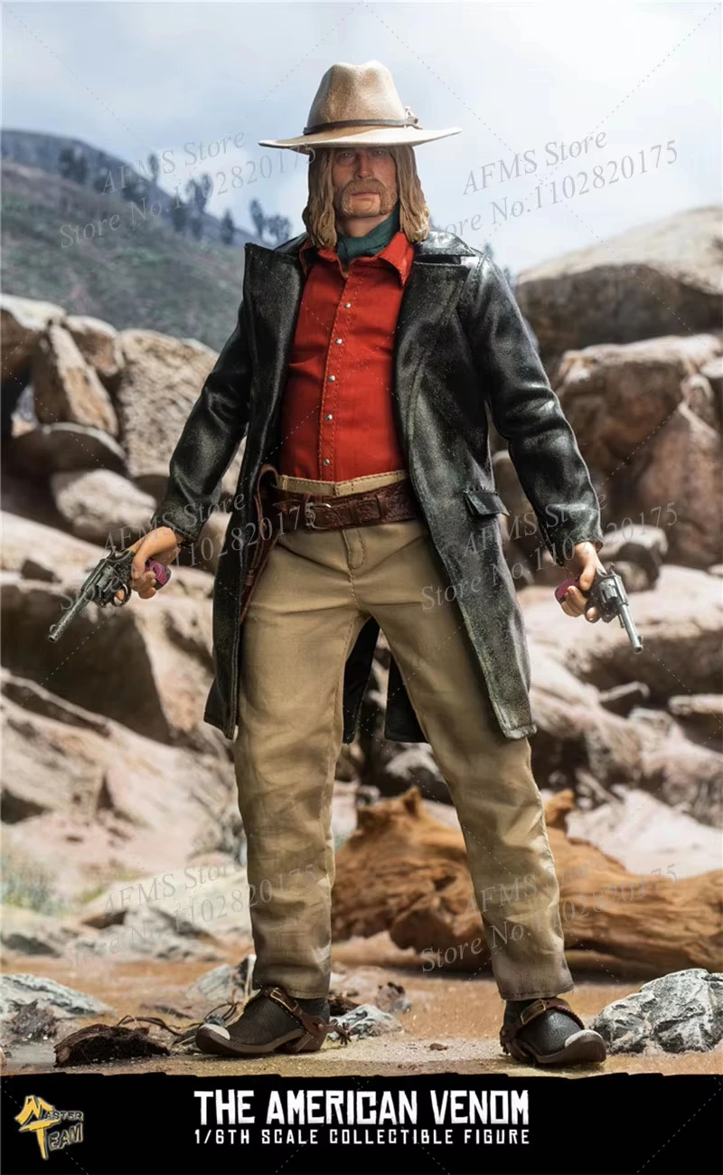 MTTOYS MT014 figura coleccionable a escala 1/6 Micah Bell The American Venom conjunto completo 12 ''figura de acción de soldado masculino modelo Juguetes