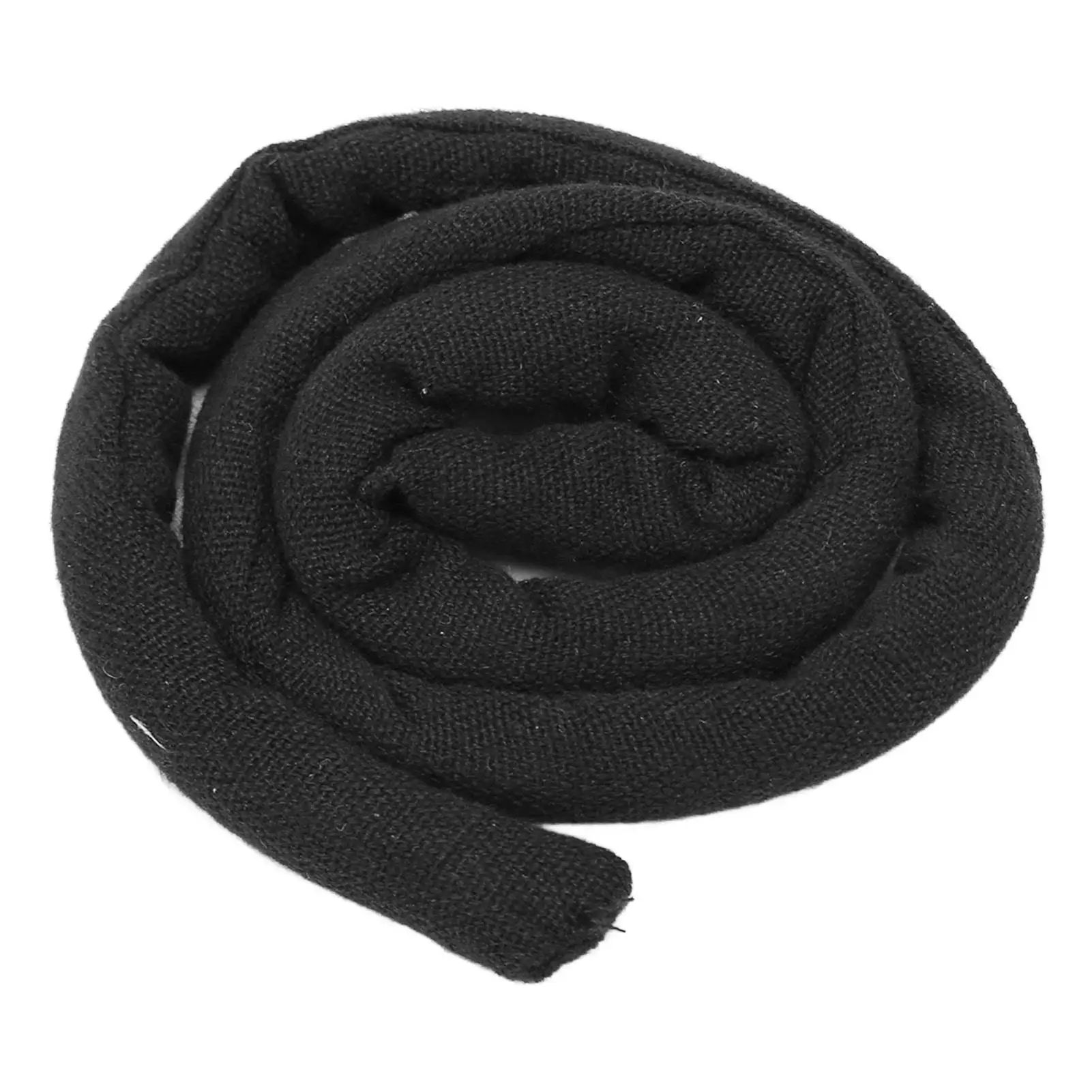 Laço de cabelo com trava espiral, fio de ferro flexível e durável para homens para uso diário, portátil, fácil de dobrar, acessório de cabelo longo e suficiente