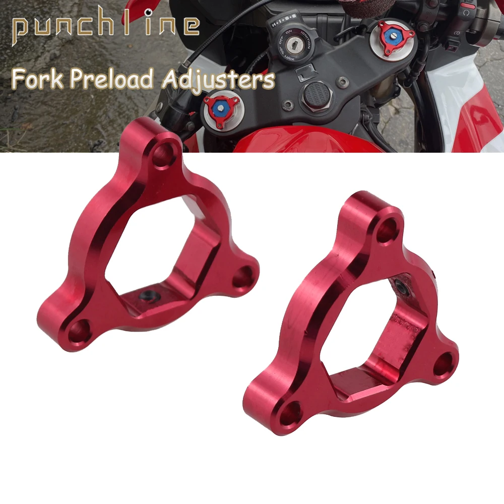 Fit For MV AGUSTA BRUTALE All Year F4 750 F 4 1000 1999-2010 suspension fork preload adjusters