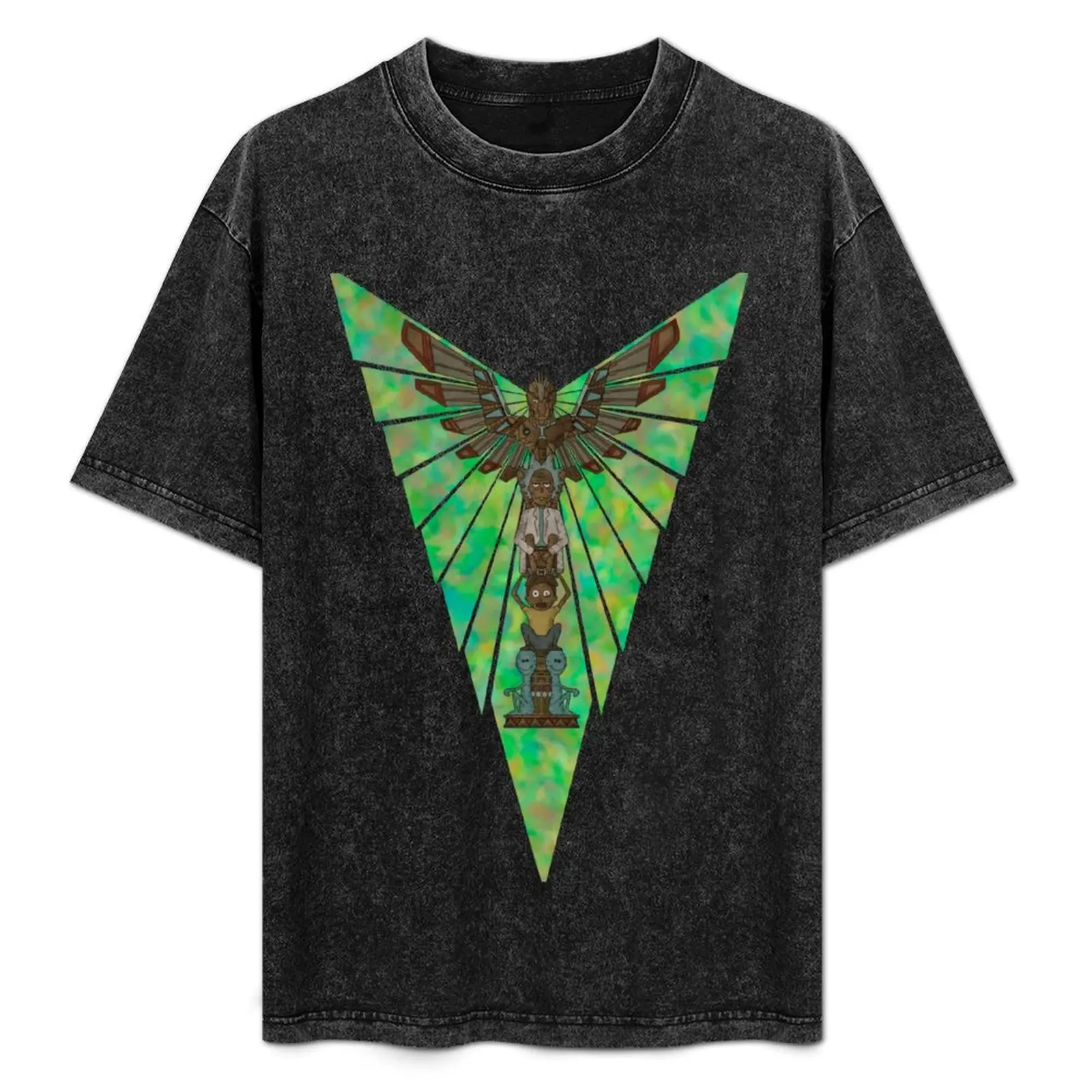 

Phoenix Person Totem T-Shirt t shirts for man slim fit man t shirt heavy cotton T-Shirt