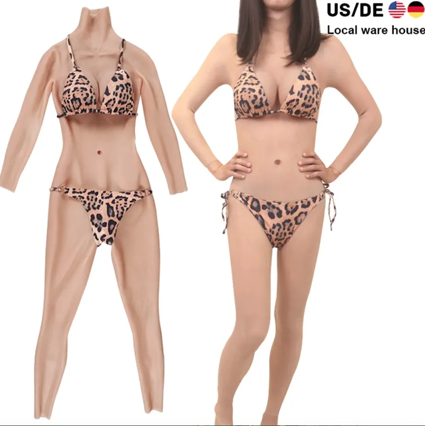 

Eyung Silicone Full Bodysuit With Vaginal Tube and Catheter For Transgender Crossdressers Silicone Breast Forms Drag Queen