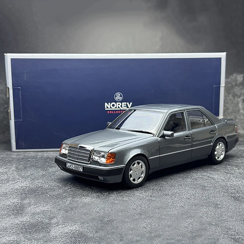 

Полностью открытая модель автомобиля из сплава NOREV 1/18 500 E 1990 W124, Коллекционная модель в подарок