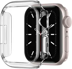 Apple Watch 케이스 용 화면 보호기 45mm 41mm 44MM 40MM 42mm 38MM 전체 TPU 범퍼 커버 액세서리 iwatch 시리즈 9 8 7 SE 6 3