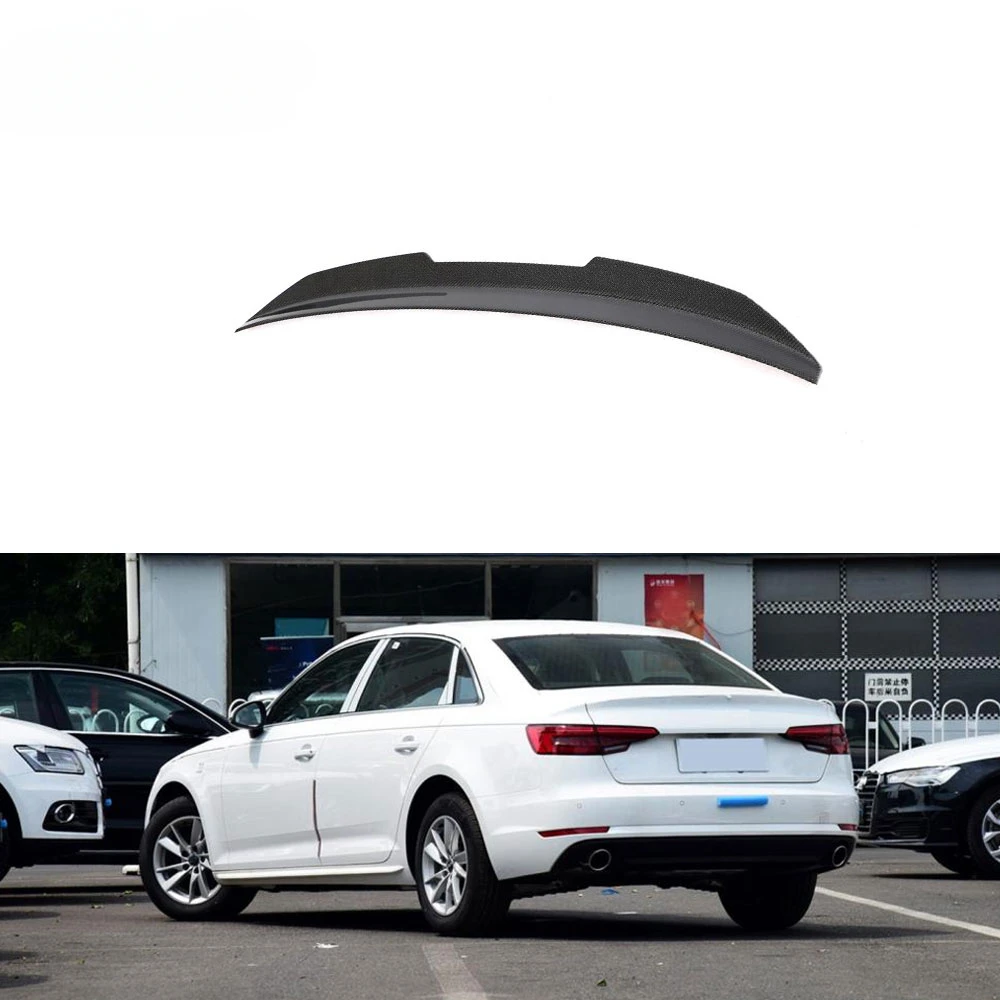 

GT Style Carbon fiber Rear Spoiler Trunk Wing for AUDI A4 S4 B9 Sedan 2015-2023