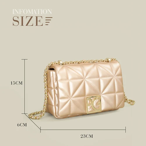 Imagen 2 del producto PG 2026 moda clásica Retro bolso nuevo de hombro para mujer Material de carta fiesta multifuncional nuevo diseño bolso cruzado clásico