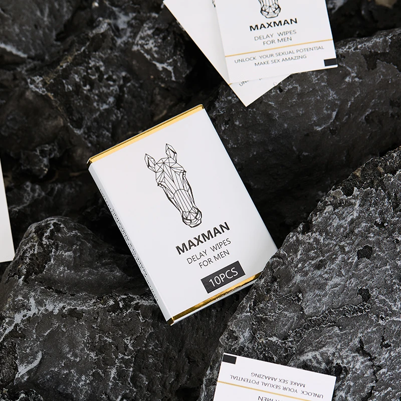 10 قطعة مناديل تأخير الذكور الطبيعية الأنسجة المبللة رجل الجنسية إطالة القذف محسن متعة للرجال مناديل الجنس دائم #3