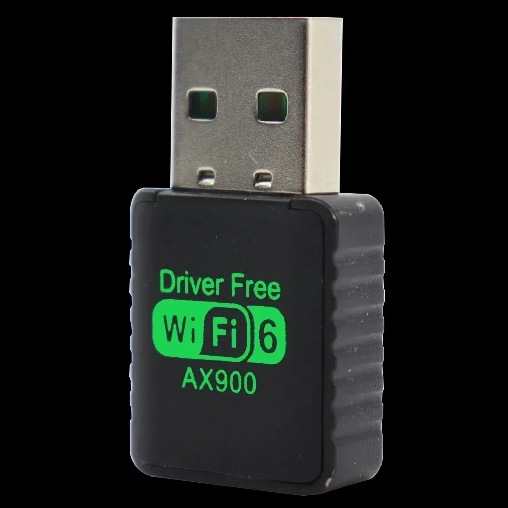WIFI 6 AX900 Scheda di rete USB 2.4G e 5GHz Ricezione segnale dual band Dongle Driver Ricevitore Wlan wireless gratuito