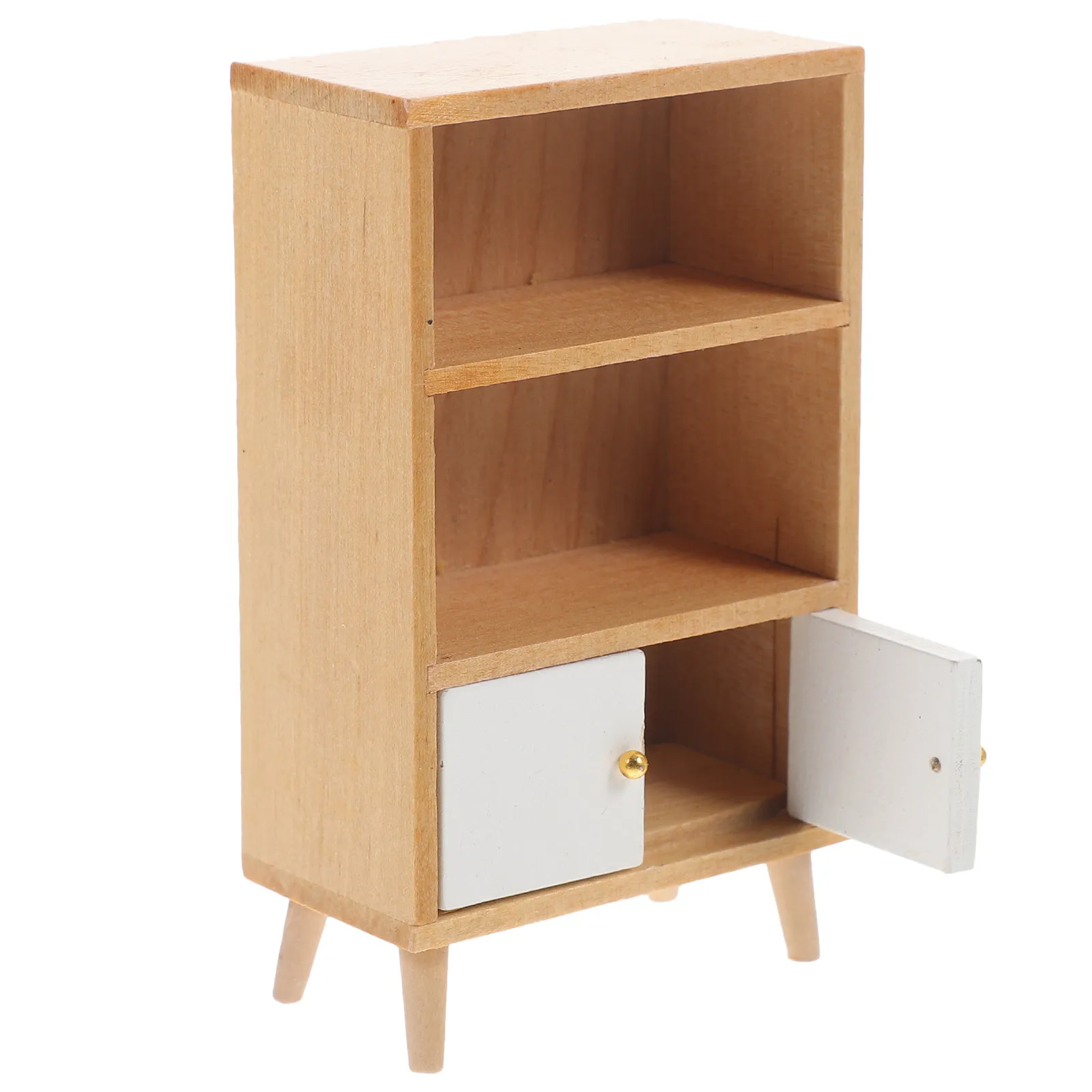 mini-estante-de-madeira-para-casa-de-bonecas-armario-de-livros-miniatura-realista-decoracao-para-quarto-infantil-prateleira-de-exibicao-para-micro-cenarios-artesanato-feito-a-mao