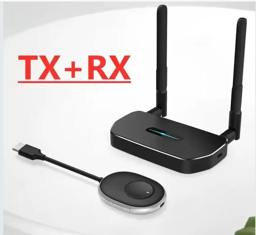 50M Wireless HDMI Video Trasmettitore Ricevitore Extender VGA Display Adattatore Interruttore Fotocamera PS4 DVD TV Box Laptop PC Per TV Proiettore