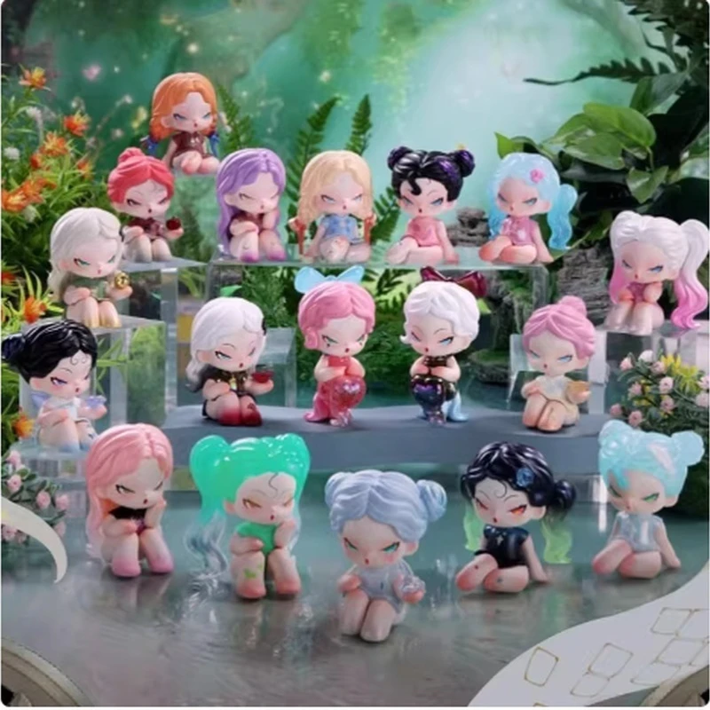 

Toptoydodonami Searching For Eden Series Mini Surprises Box Blind Cutes Cartoon Desktop Ornament Multiple Styles Holiday Gifts