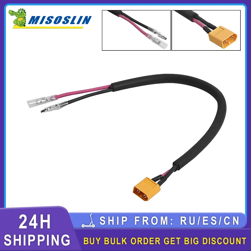 Power Cables XT60 Connector Cable Center Drive Motor for BAFANG BBSHD BBS01B BBS02B Electric Bicycle Battery Connector Cables