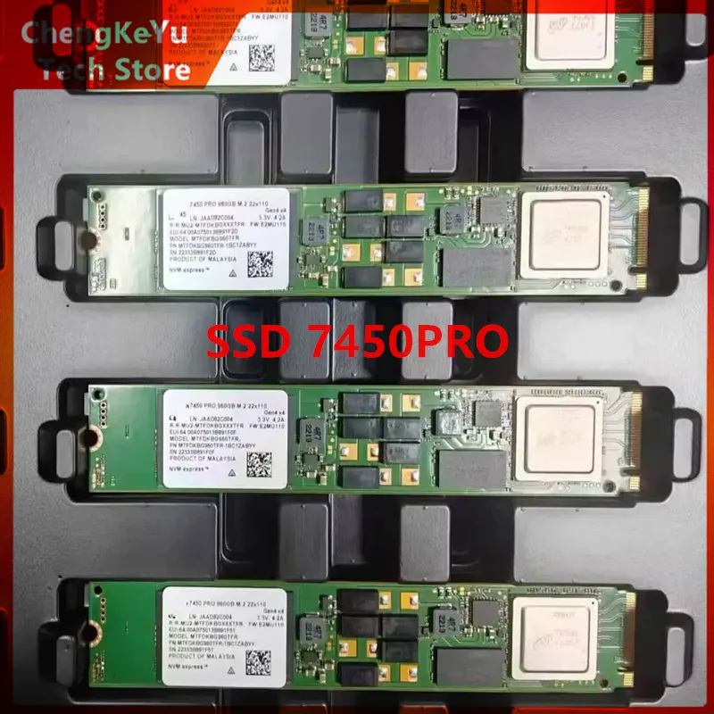 New&original SSD 7450PRO 960G 22110 PCIe4.0 X4 Enterprise-grade Solid State Drive NVME High-speed SSD M.2 interface For Micron