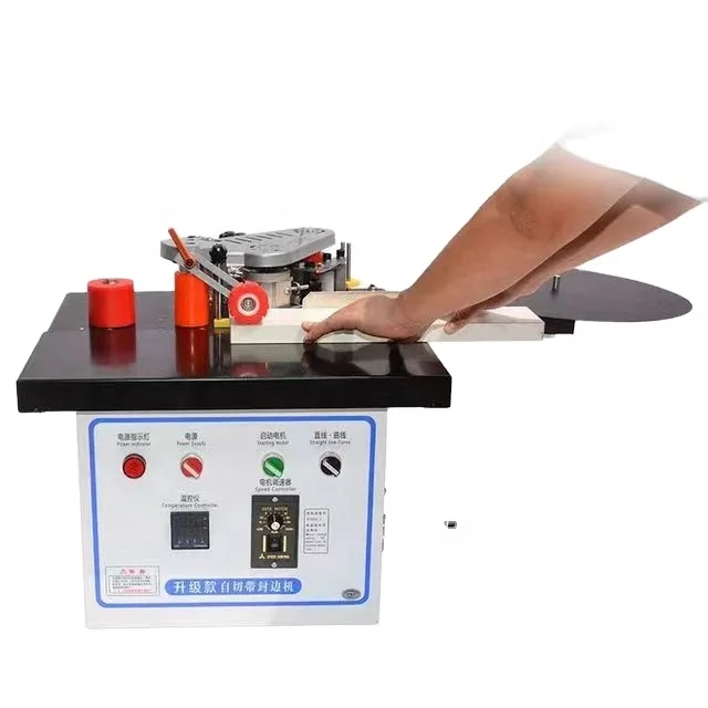 PVC Curved Small Portable Woodworking Manual  Edge Banding Machine