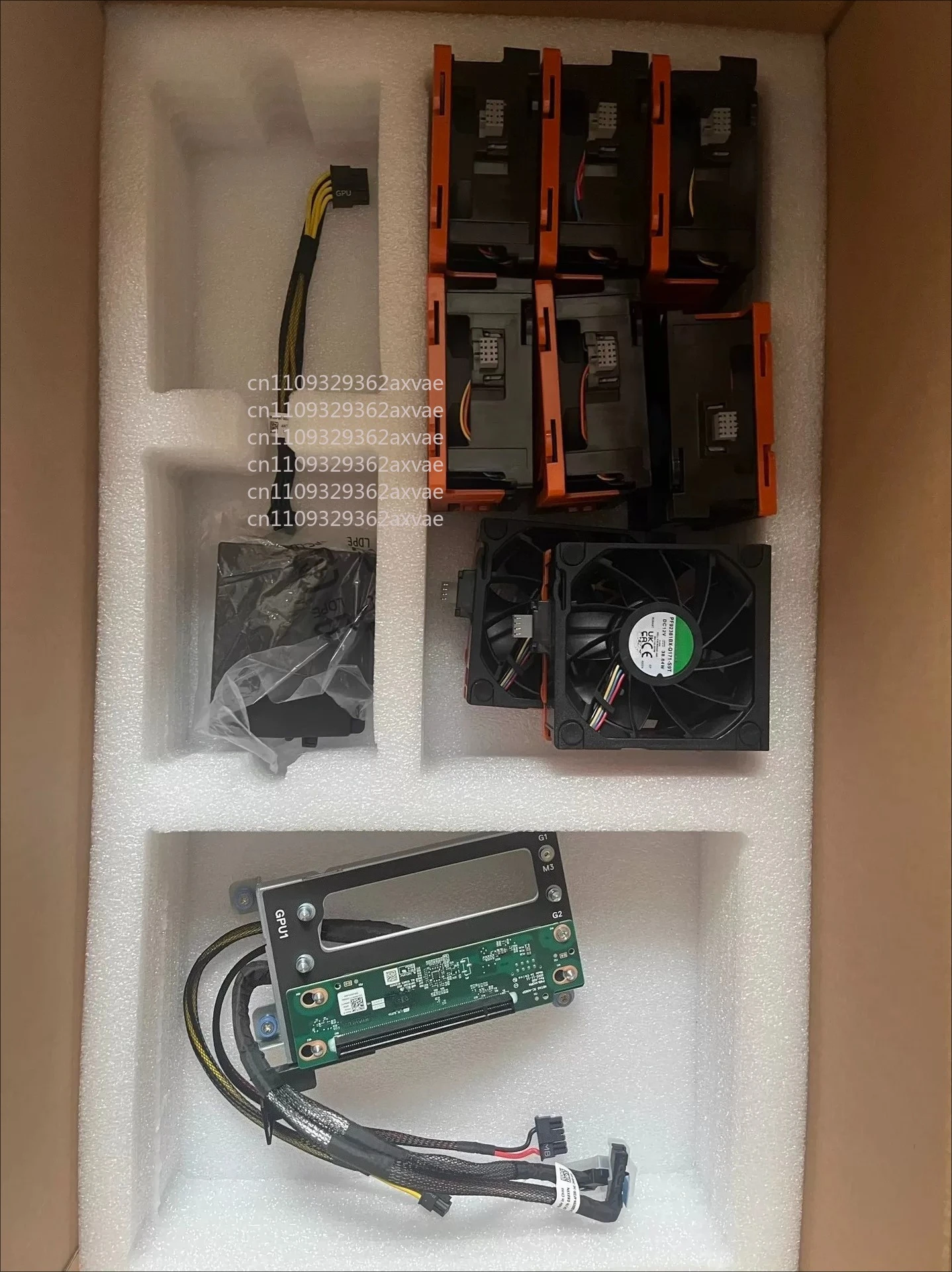 1PCS New For Dell Dual‑CPU GPU‑2 Enablement Kit 33GTT 7VGFR HF6YV  PCIe5.0 X16 For PowerEdge T560 Tower Server