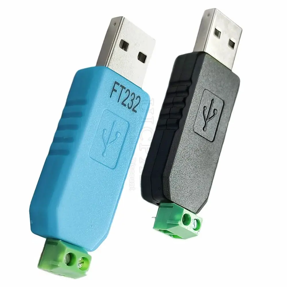 USB CH340 to RS485 Convertor Module PL2303 to 485 FT232 to RS485 USB Tool Conversion Adapter for Win 7 8 XP