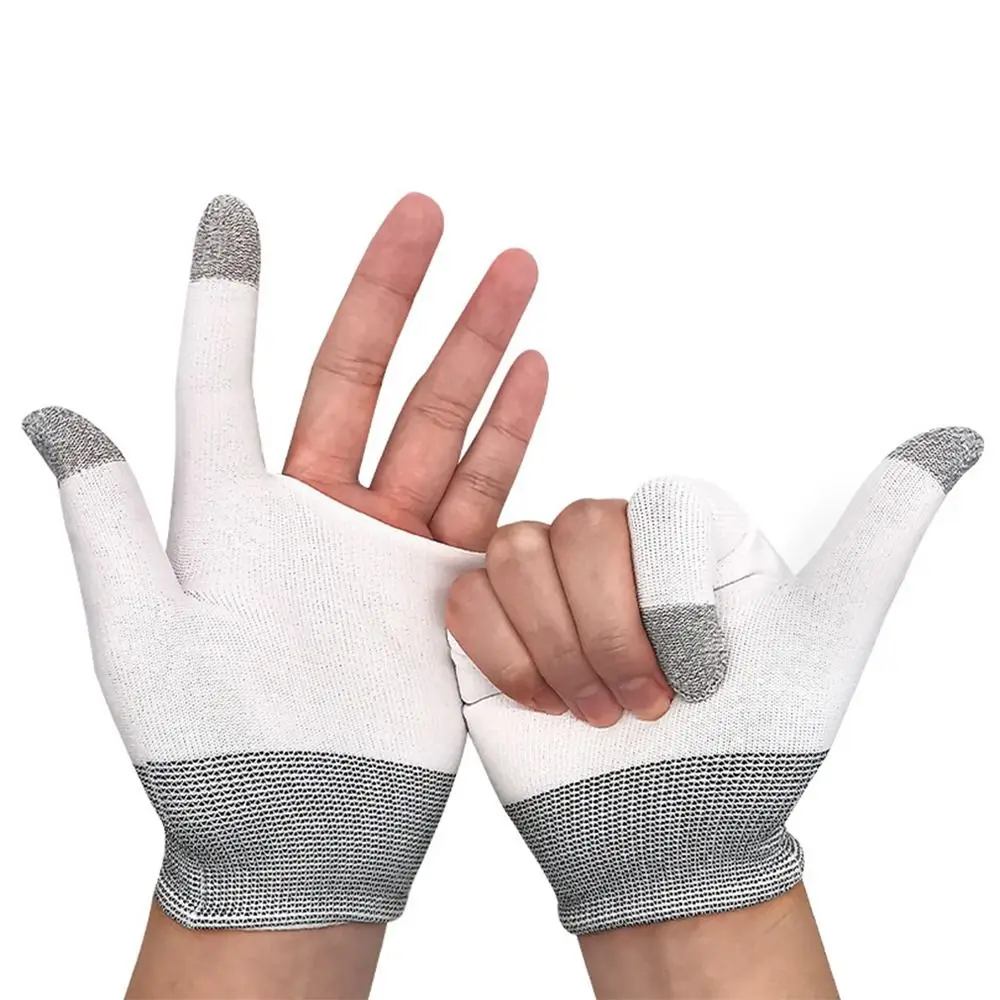 Thumb Sleeve Sweat Proof Finger Sleeves Hand Cover Game Controller Fingertips Gloves Cover Phones Game Controller Gaming Gloves