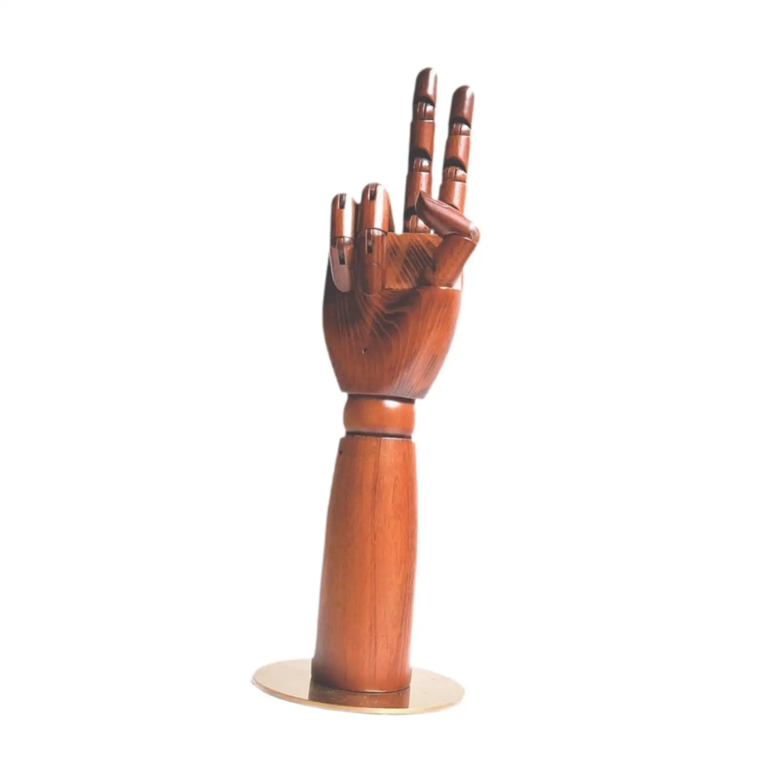 Hand Mannequin Wooden Hand Model for Drawing for Rings Gloves Necklaces