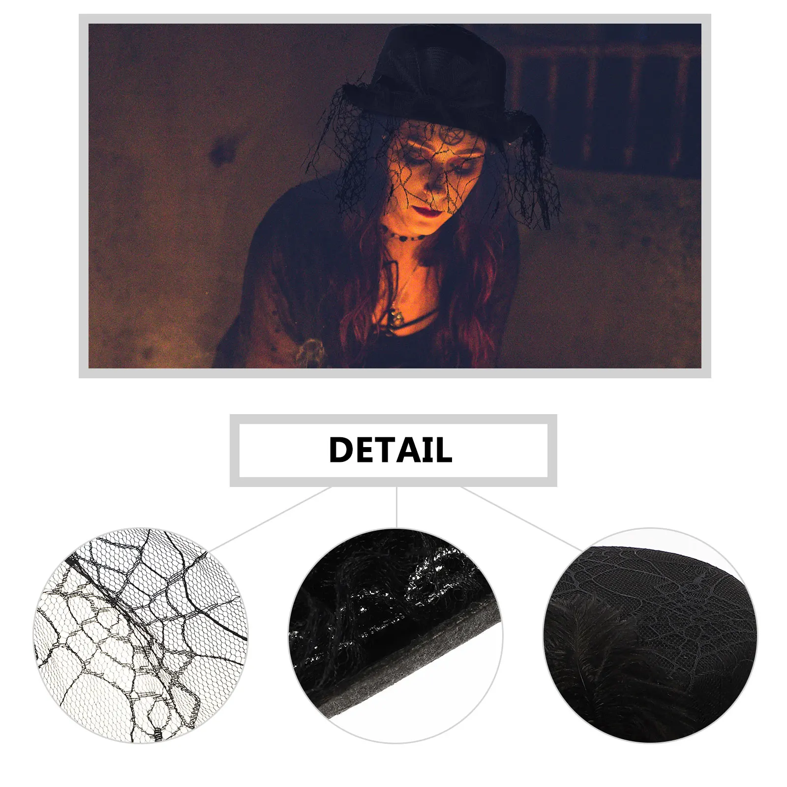 

1pc Magician Magician Caps Hat For Halloween Party Performance Costume Cap Party Supplies Accessory